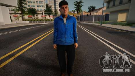 Jovem gopnik em um macacão para GTA San Andreas