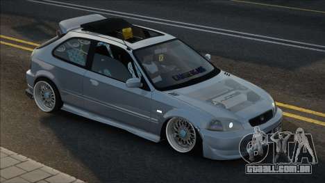 Honda Civic Starbucks para GTA San Andreas