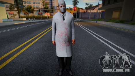 Máscara facial de cientista alemão o Científico  para GTA San Andreas