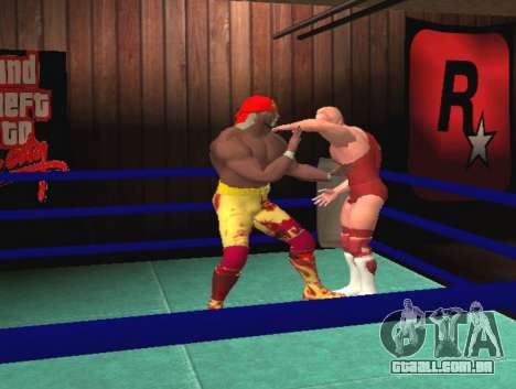 Hollywood Hulk Hogan Bandana Vermelha 2002 para GTA San Andreas