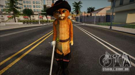 Puss In Boots o el gato con botas version 1 DE S para GTA San Andreas