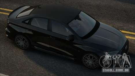 Audi RS3 2023 Blek para GTA San Andreas