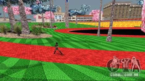 Parque Glen colorido para GTA San Andreas