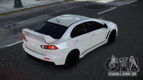 Mitsubishi Lancer Evo X CH-T para GTA 4