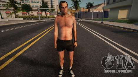 GTA V Trevor Shirtless Adidas Shorts para GTA San Andreas