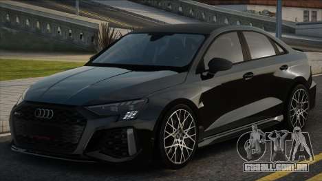 Audi RS3 2023 Blek para GTA San Andreas