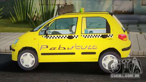 Daewoo Matiz Taxi Yellow para GTA San Andreas