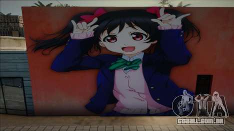 Mural Nico Yazawa para GTA San Andreas