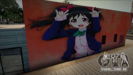 Mural Nico Yazawa para GTA San Andreas