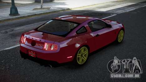 Shelby GT500 L-Tuned para GTA 4