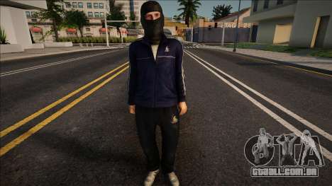 Ladrão em uma balaclava para GTA San Andreas