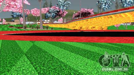 Parque Glen colorido para GTA San Andreas