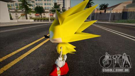 Sonic R Skin - Super Sonic para GTA San Andreas