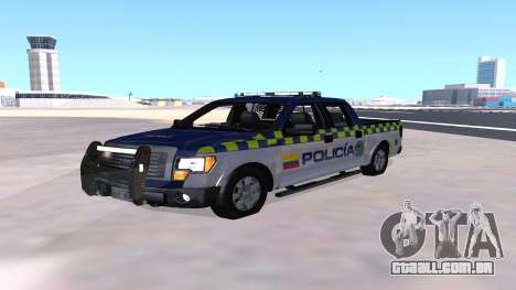 Nova viatura da polícia colombiana para GTA San Andreas