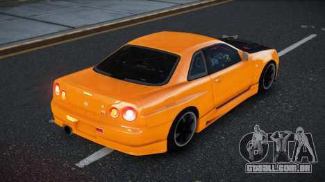 Nissan Skyline R34 GT-R FT para GTA 4