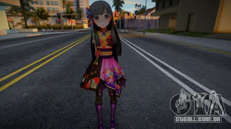 Sae Kobayakawa - Hagoromo Komachi (Skin) para GTA San Andreas