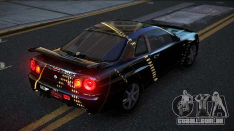 Nissan Skyline R34 PNZ S14 para GTA 4