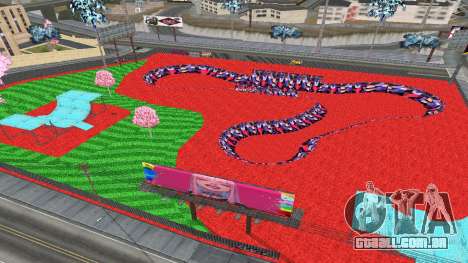 Skate Park colorido para GTA San Andreas