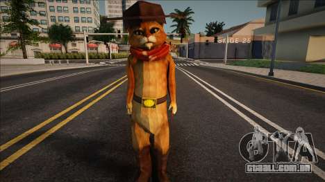 Puss In Boots o el gato con botas version vaque para GTA San Andreas