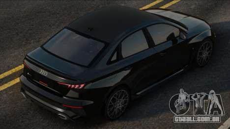 Audi RS3 2023 Blek para GTA San Andreas