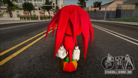 Sonic R Skin - Knuckles para GTA San Andreas