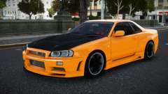 Nissan Skyline R34 GT-R FT para GTA 4