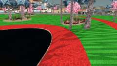 Parque Glen colorido para GTA San Andreas