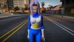 Trunks Del Futuro Mujer para GTA San Andreas