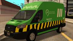 Centro de Gerenciamento de Tráfego Ford Transit 2016 para GTA San Andreas