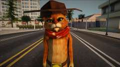 Puss In Boots o el gato con botas version vaque para GTA San Andreas