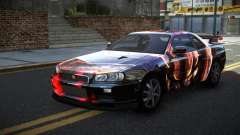 Nissan Skyline R34 PNZ S5 para GTA 4