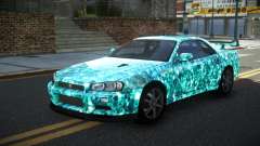 Nissan Skyline R34 PNZ S11 para GTA 4