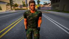 Commando 1985: Badass John para GTA San Andreas