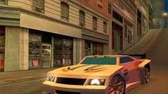 Linha de baixo de: Hot Wheels Acceleracers para GTA San Andreas