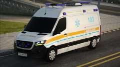 Mercedes Velocista Azerbaycan Ambulansı Modu para GTA San Andreas
