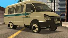 Gazelle 2705 Ferrovia Bielorrussa para GTA San Andreas