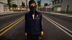 Ladrão em uma balaclava para GTA San Andreas