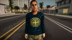 Stone Island Man para GTA San Andreas