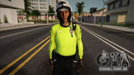 Sahin Motorize Trafik Timleri Kasklı Pele para GTA San Andreas