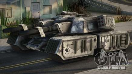 X-66 Mammoth Tank (with Arctic camouflage) from para GTA San Andreas