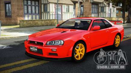 Nissan Skyline R34 PSC para GTA 4