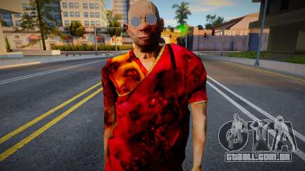 Monje Tibetano Version 2 Tunica Sangrando o muer para GTA San Andreas