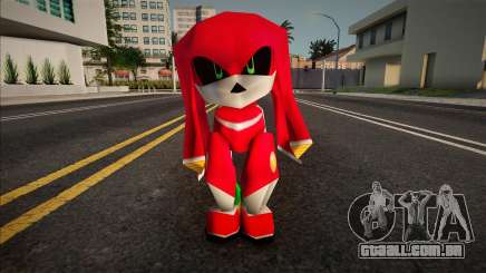 Sonic R Skin - Metal Knuckles para GTA San Andreas