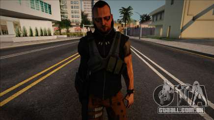 Ben Saxon de Deus Ex: The Fall Con EXPRESIONES F para GTA San Andreas
