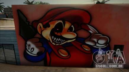 Mural Super Horror Mario para GTA San Andreas