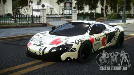 McLaren 650S CR S11 para GTA 4