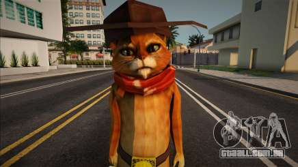 Gato de Botas o el gato con botas versión vaquer para GTA San Andreas