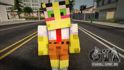 Bootleg Spongebob (Creepypasta) Minecraft para GTA San Andreas