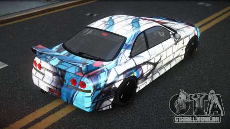 Nissan Skyline R33 VR-Z S11 para GTA 4