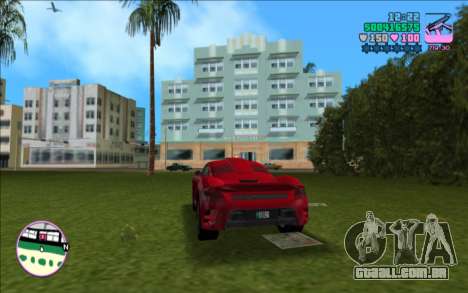 RUF CTR3 ( Placa paquistanesa ) para GTA Vice City